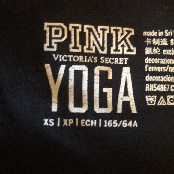 Pink (Victoria’s secret) leggings - Picture 3 of 4